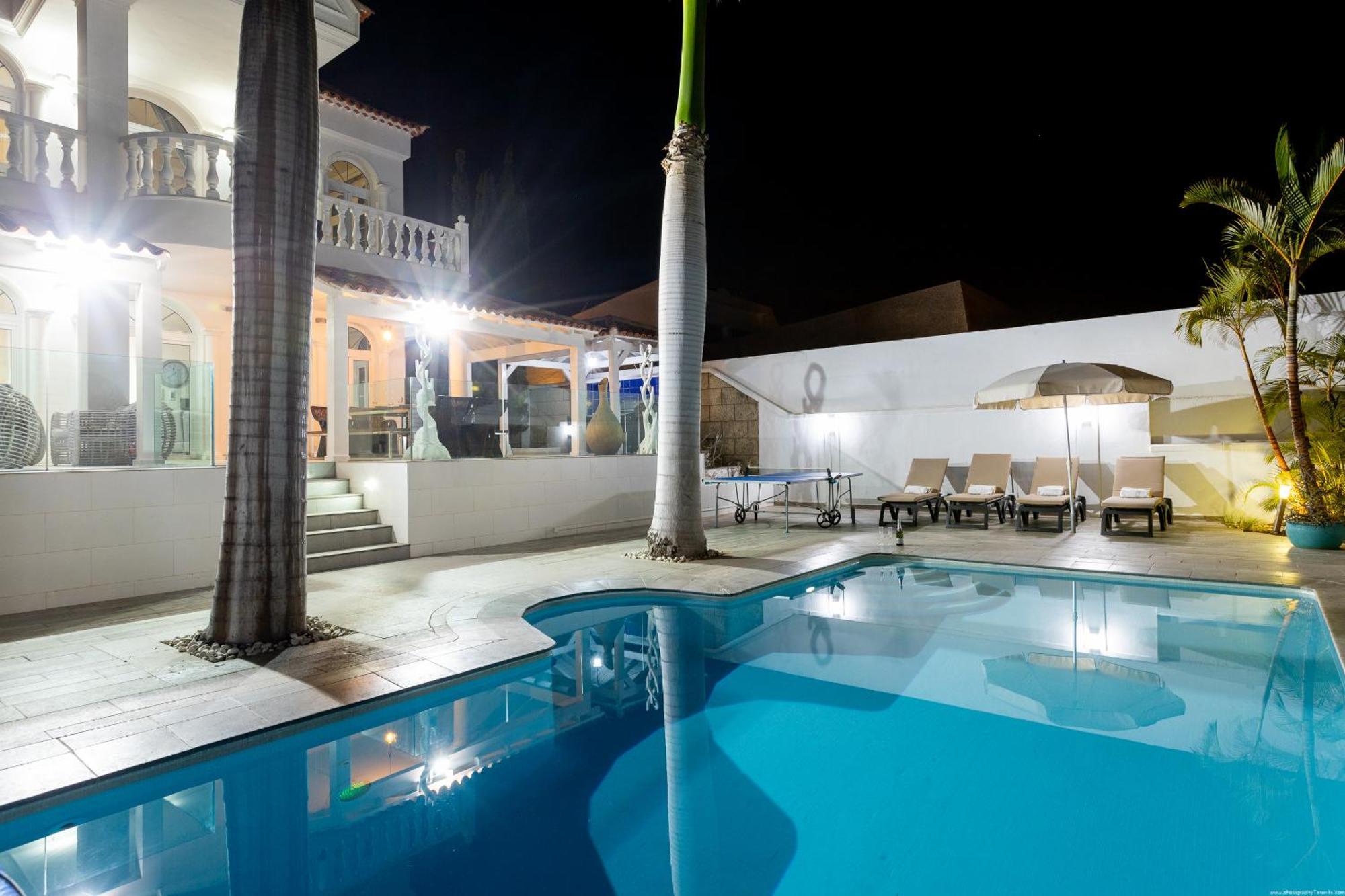 Villa Ocean Palm, Heated Pool! Costa Adeje  Ngoại thất bức ảnh