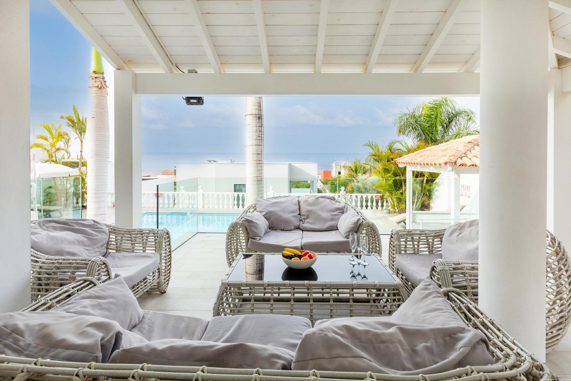 Villa Ocean Palm, Heated Pool! Costa Adeje  Ngoại thất bức ảnh