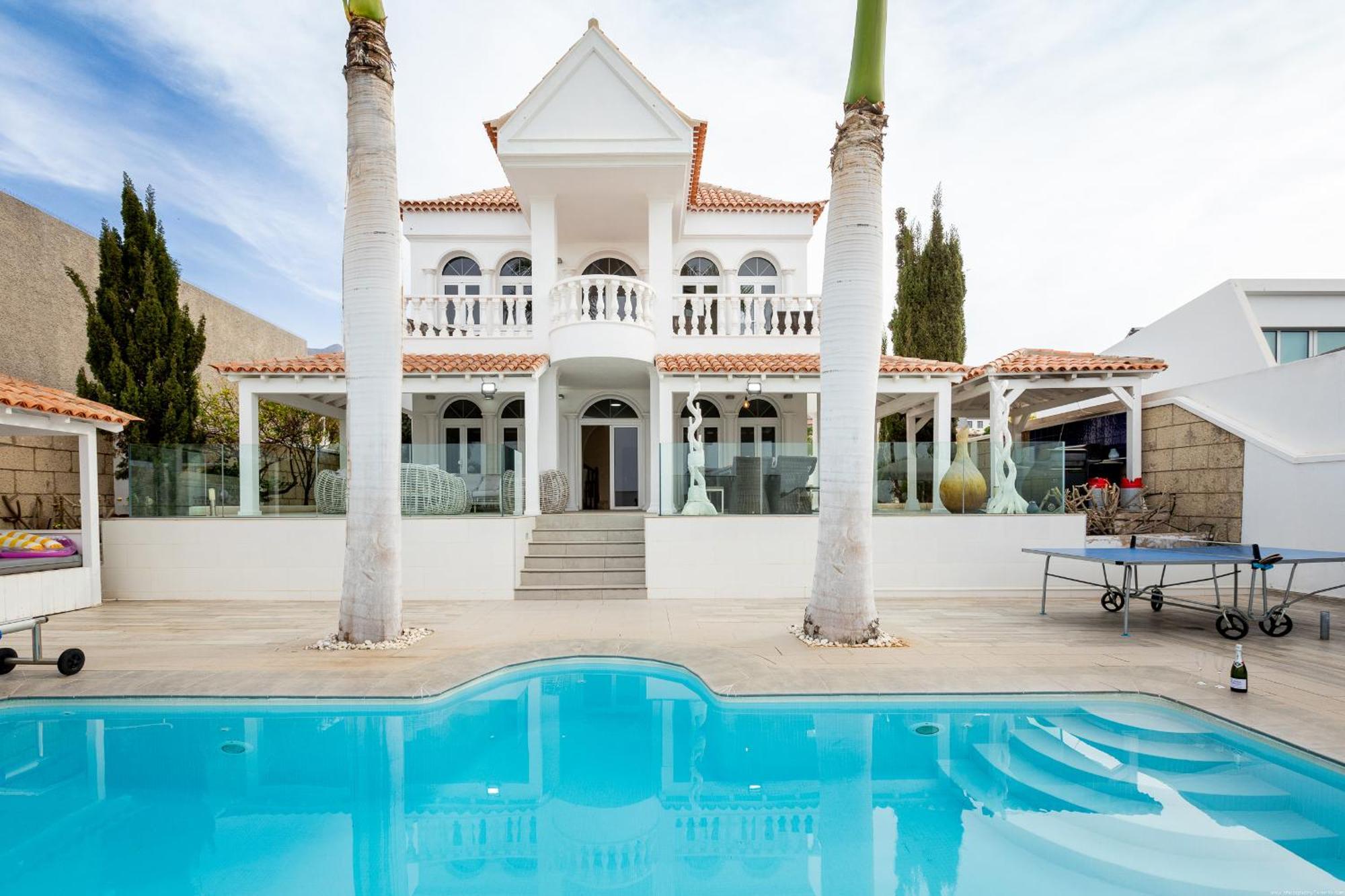 Villa Ocean Palm, Heated Pool! Costa Adeje  Ngoại thất bức ảnh