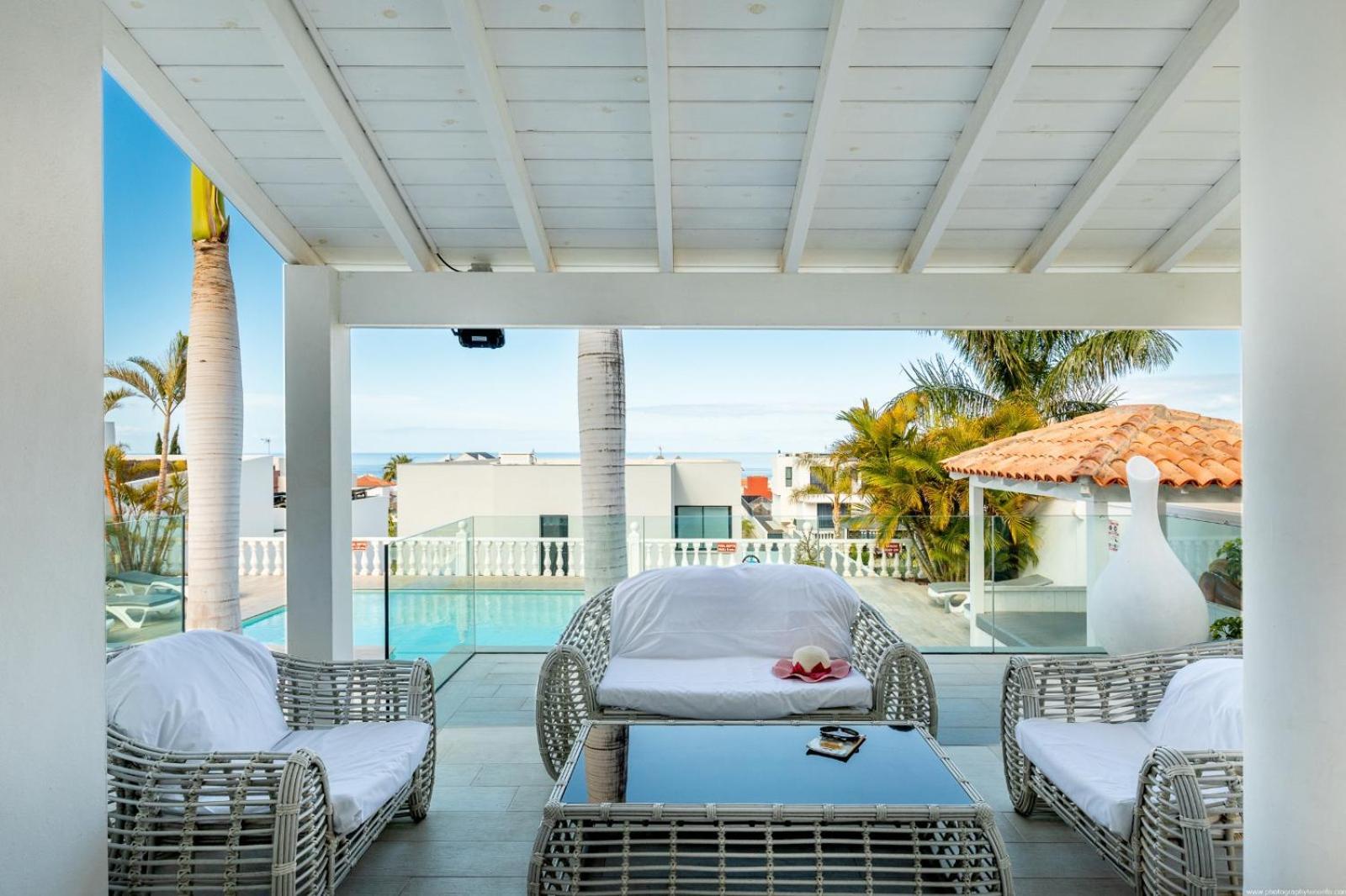 Villa Ocean Palm, Heated Pool! Costa Adeje  Ngoại thất bức ảnh